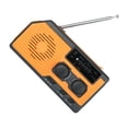 thumbnail image 2 of funtasica Emergency Flashlight Solar Alarm Portable Charger Charging Light Reading Lamp AM FM WB, 2 of 9