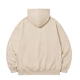 thumbnail image 6 of Men Solid Pullover Hoodie Basic Plain Hooded Sweatshirt with Drawstring Hood & Front Kangaroo Pocket M, 6 of 6
