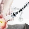 thumbnail image 6 of SHENGXINY Faucet Supercharger Clearance Faucet Splashs Extension Extender Household Tap Water Shower Water Saving Rotatable Filter Nozzle Silver, 6 of 9