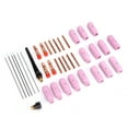 thumbnail image 4 of Oubit W Back Cap,37pcs TIG Parts Tungsten Tungsten Electrode Professional Grade, 4 of 9
