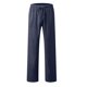 thumbnail image 5 of Pantalones largos de poliéster para hombre, moda masculina, color liso, informales, con bolsillos y cintura elástica y cordón ajustable., 5 of 6