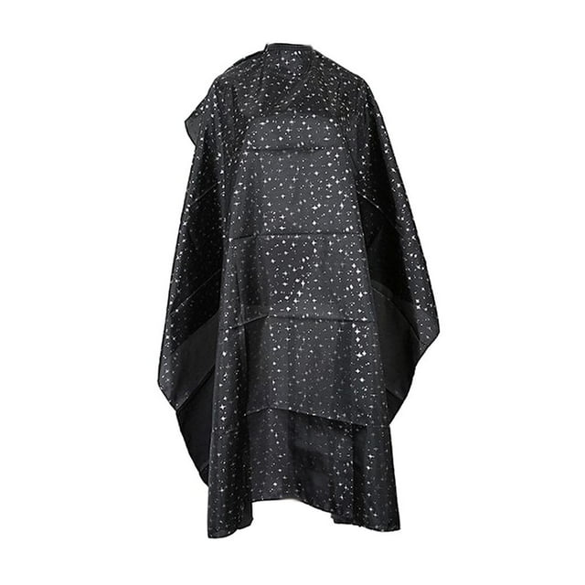 TISHITA Tablier de Salon Cape de Coiffeur Tablier de Coiffure Robe de Coiffure Noire
