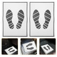 thumbnail image 1 of 25Pack Automotive Supplies Grey Car Carpet Protector Simple Design, 1 of 8