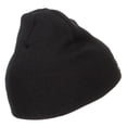 thumbnail image 3 of California Embroidered Short Beanie - Black OSFM, 3 of 5