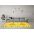 thumbnail image 3 of Ahgly Company Machine Washable Indoor Rectangle Southwestern Yellow Country Area Rugs, 8' x 10', 3 of 4