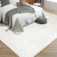 thumbnail image 2 of Tzou Modern Area Rugs 9x12, Soft & Washable Carpet for Playroom, Low Pile Rug, Non-Slip, Non-Shedding(Beige), 2 of 7