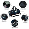 thumbnail image 2 of Cemetery Gym Bags, Travel Tote, Sports Bag, Yoga Bag - 17.7 Inches Size with Interior Zipper Pocket - Large Capacity, 2 of 6