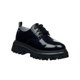 thumbnail image 1 of Zapato Mocasín Mujer Moda Casual Juvenil Urbano Charol Negro Broche Decorativo Agujeta 131B12 negro 23 Incógnita 131B12, 1 of 7