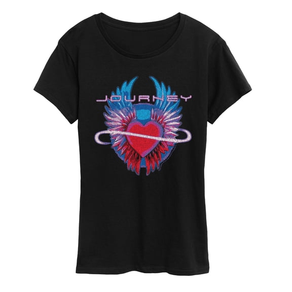 Journey - Infinity Heart Wings - Women's Short Sleeve Graphic T-Shirt