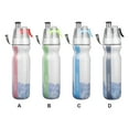 thumbnail image 4 of Greeniant 500 ML Bicicleta Bebida Botella de agua Aerosol Niebla fresca Bicicleta Taza Botellas Ciclismo Beber Contenedor Deportes al aire libre Ciclismo Negro Greeniant OD022067-04, 4 of 6