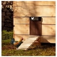 thumbnail image 2 of Puerta de gallinero Puerta para mascotas Puerta automática de gallinero para el hogar Marrón, 2 of 5