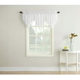 thumbnail image 5 of No. 918 Jillian Crushed Voile Ascot Beaded Sheer Valance, 51"x24", White, 5 of 6