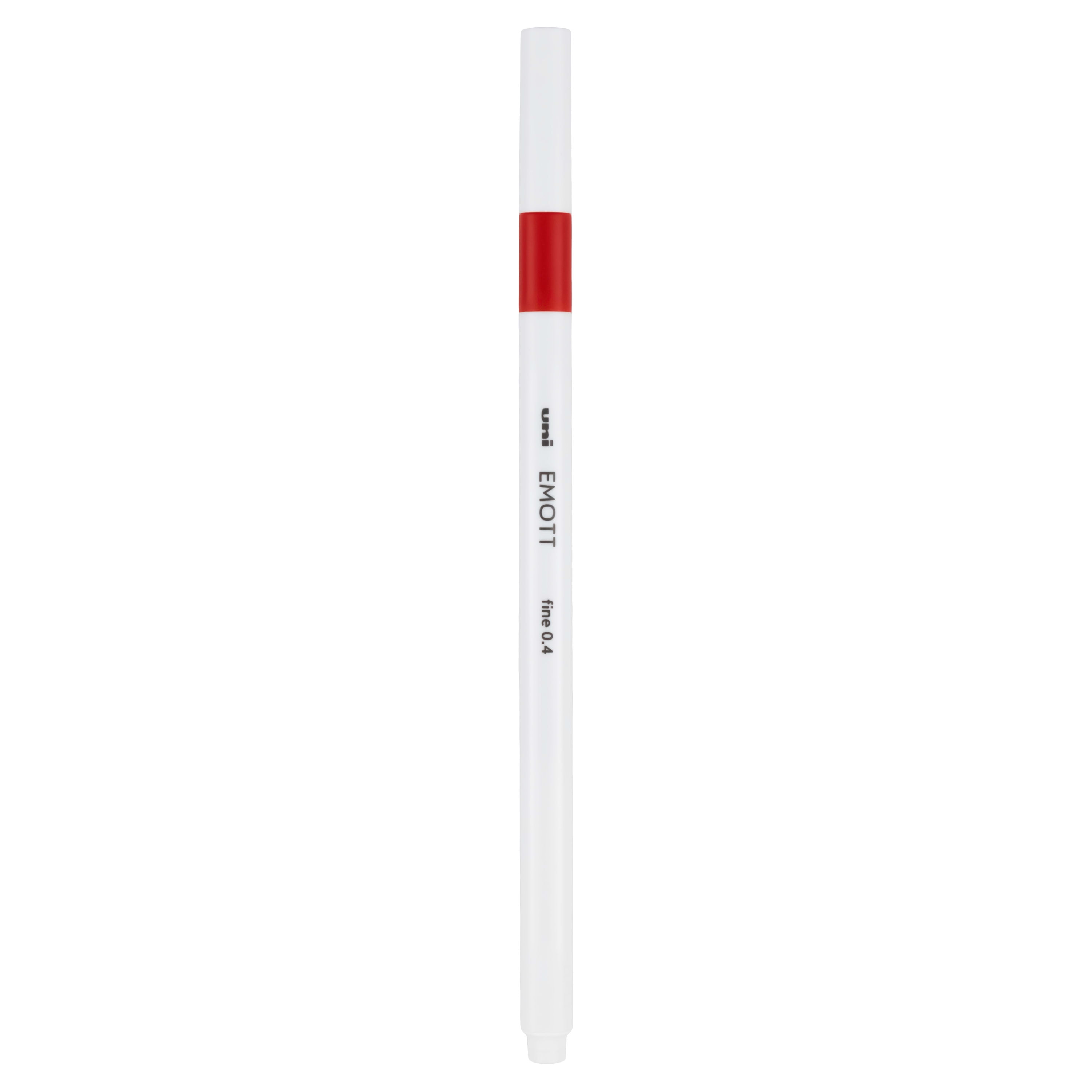 uni-ball®Emott Ever Fine Porous Point Pen, Stick, Fine 0.4 Mm, Assorted Ink  Colors, White Barrel, 40/pack - Mobile Janitorial Supply