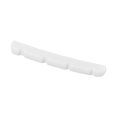 thumbnail image 1 of Slotted Curved Buffalo Bone Nut for Plate 4 String Bass Guitar Accessories, 1 of 9