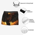 thumbnail image 3 of Fotbe Cool Black Eagle Calzoncillos Tipo Boxer con Bolsa de Soporte Total para Hombre, X-Temp Fresco, Transpirable y de Secado Rápido-Small, 3 of 5