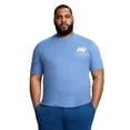 thumbnail image 2 of Big & Tall IZOD Saltwater Graphic Tee Color: Crystal Blue Size: XL TALL, 2 of 4
