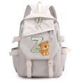 thumbnail image 1 of 26 English Letters Backpack Student Girls School Backpack Bookbag Cosplay Canvas Children Kid Travel Bag Back To School, 1 of 5
