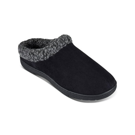 

Haggar Mens Faux Suede Slip On Loafer Slippers
