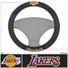 Fan Mats FAN-14795 Los Angeles Lakers NBA Polyester Steering Wheel Cover