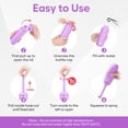 thumbnail image 5 of Easy@Home Portable Travel Bidet Sprayer, 380 ml / 12.8 oz Handheld Peri Bottle for Postpartum & Personal Hygiene, 5 of 10