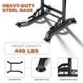thumbnail image 6 of Wesfital Pull Up Bar Power Tower Dip Station Height Adjustable Strength Training Equipment for Fitness Home Workout Steel, 6 of 9