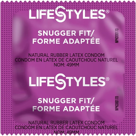 Lifestyles Snugger Fit: 100-Pack of Condoms