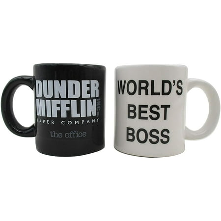 The Office 844264 Best Boss & Assistant Regional Manager Salt & Pepper Shakers Pack of 2 The Office 844264 Best Boss & Assistant Regional Manager Salt & Pepper Shakers Pack of 2