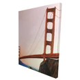 thumbnail image 1 of Coucher de Soleil sur le Pont golden gate - Toile 36"x48 Pouces - Impression sur Demande, 1 of 5