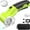 Green, variant on Cordless Electric Scissors: 4V Rechargeable Rotary Cardboard Cutter, 3000mAh Battery, with LED Light, 2 Blades, Box Cutter for Fabric Carpet Carton Plastic Leather Cloth (Pink)