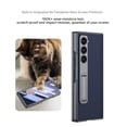 thumbnail image 3 of Funda de piel Miimall para Samsung Galaxy Z Fold 7, color azul, 3 of 7