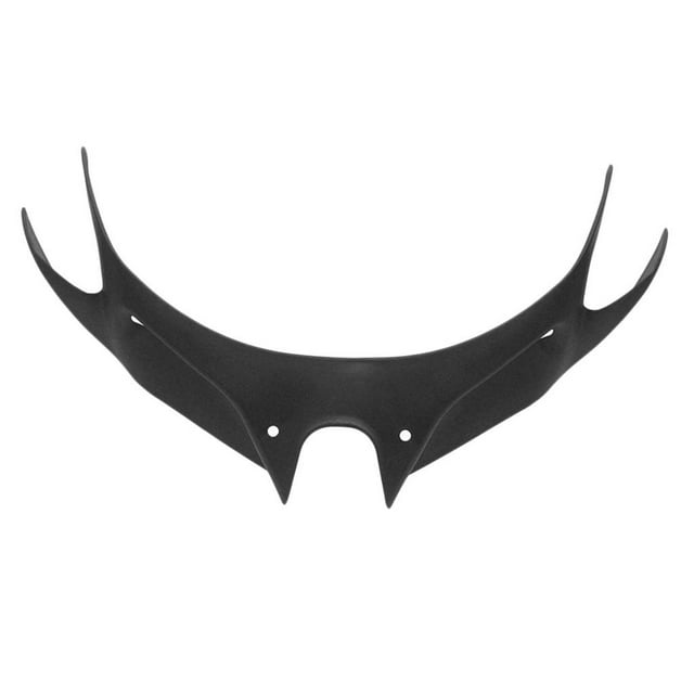 Alerón de Delantero de Motocicleta para Ninja250 2018 2019 - Negro shamjiam Winglet de motocicleta
