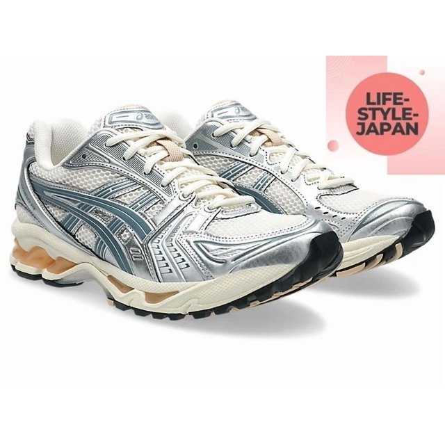 ASICS GEL-KAYANO 14 "STANDARD" 1203A537 109 Cream/Ironclad Men Sports Style Shoe