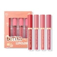 thumbnail image 2 of EARKITY Matte Liquid Lipstick Set, Nude Lipstick Set Lip Stain Lip Gloss Set, Vivid Reds and Pinks, Long-Lasting Formula, Matte Velvet Lipstick Makeup For Women, 2 of 3