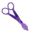 thumbnail image 4 of Piping Flower Scissors Nail Set Cake Icing ;cake flower Flower Detachable Plastic Lifter Cupcake Pastry Decorating Tool, Purple, 4 of 8
