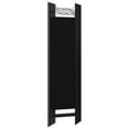 thumbnail image 4 of vidaXL 4-Panel Black Freestanding Folding Room Divider 63"x70.9", 4 of 97
