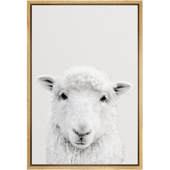 IDEA4WALL Framed Canvas Wall Art 16x24 inches 38