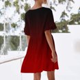 thumbnail image 2 of Erwazi Dresses for Women Summer V Neck Ruffle Sleeve A Line Tiered Flowy Casual Mini Beach Dress with Pockets, 2 of 5