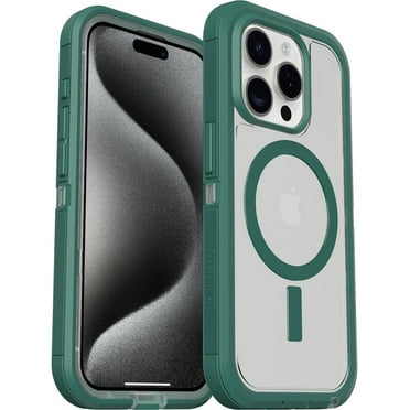 OtterBox Defender Series XT Case with MagSafe for iPhone 15 Pro, Velvet Evergreen