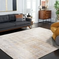thumbnail image 4 of SAFAVIEH Adirondack Boniface Distressed Area Rug, Creme/Gold, 5' x 8' Oval, 4 of 13