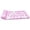 Pink, variant on Moontgen Inflatable Floating Bed with Headrest Pvc Air Mattress for Beach (Light Blue)