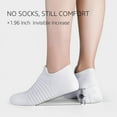 thumbnail image 5 of STQ Women's Walking Shoes Slip on Breathable Sneakers White US 6.5, 5 of 7