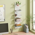 thumbnail image 6 of Fairy 5 Tier Wall Shelf Unit, White Floating Wall Shelves, Vertical Wall Organizer for Bedroom, Living Room & Home Decor, 6 of 7