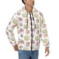 thumbnail image 4 of Zip Up Hoodies for Men - Conch Shell No.J95 Long Sleeve Comfrt Men'S Fashion Hoodies & Sweatshirts, Jackets for Men Hoodies Pullover Clothing Clothes with Pouch, 4 of 5
