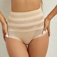 thumbnail image 2 of Seductiva Women Clearance Women's Seamless Underwear Shapewear Panties for Women High Waist Cincher Shaping Underwear Body Shaper Girdle Panty, 2 of 9