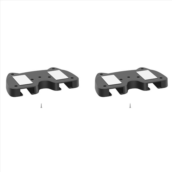 2X Soporte de Gancho para Mando para XBOXseries S/X, Soporte Colgante para Controlador Switch Pro, Estante de Almacenamiento Debajo del Escritorio A