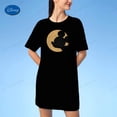 thumbnail image 1 of Women T-shirt Dress Fun Disney Mickey Mouse Print Short Sleeve T Shirt Ladies Casual Loose Fashion Woman Streetwear Y2k ClothesM Gao Jinjia LED, 1 of 2