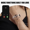 thumbnail image 3 of Pulseras TOTWOO Long Distance Touch para parejas con piedra, 3 of 6