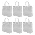 thumbnail image 5 of 20pcs Clear PVC Gift Bags Large Capacity Simple Multifunctional 20x20x8cm, 5 of 5