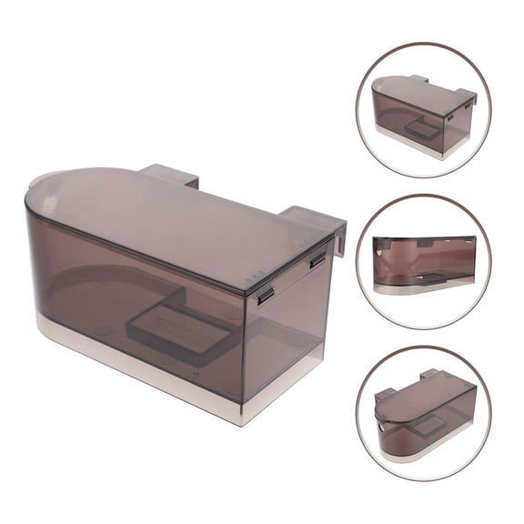 OATIPHO Aquarium Decorations Fish Tanks Filter Box Black Plastic Water Filtration 1Set