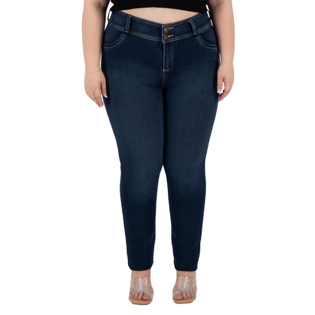Pantalón Skinny Britos Jeans Mujer Curvy Azul 501647